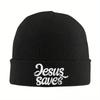 Jesus Saves Knitted Caps Womens Unisexs Skullies Beanies Winter Hats Christian God Casual Cap