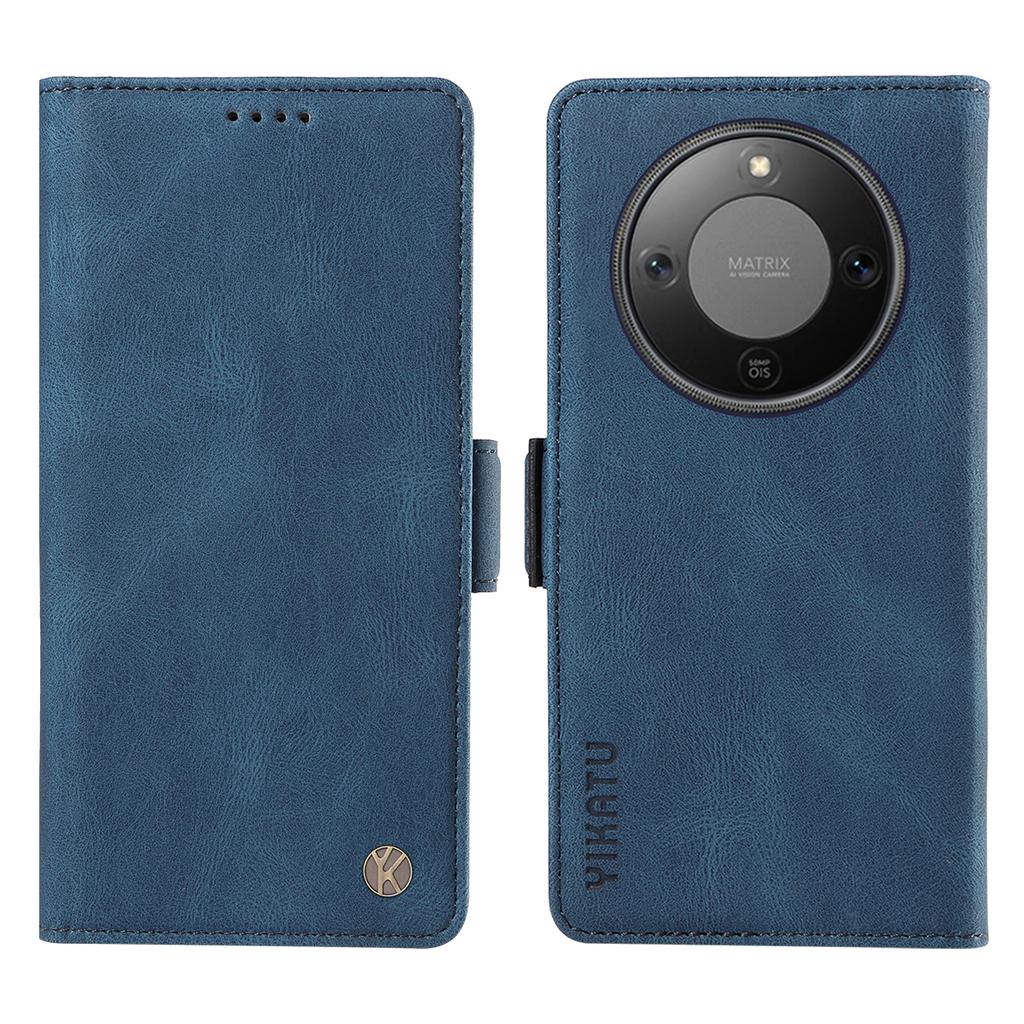 For Honor Magic8 Lite 5G/X9d 5G/X70 5G Leather Case YIKATU YK-005 Skin-touch Feeling Wallet Phone Cover