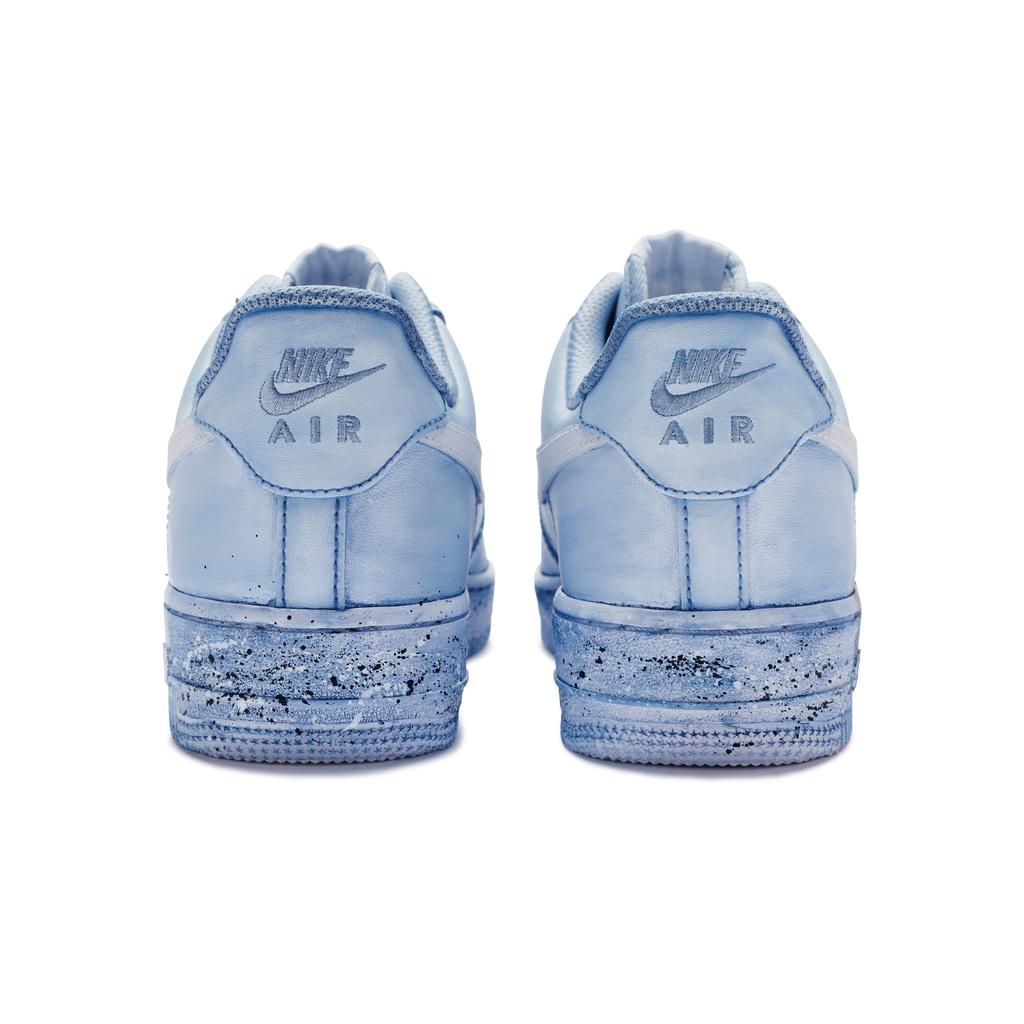 Nike Air Force 1 '07 Low Top Skateboard Shoes Men's Blue White CW2288-111(Teamr-)