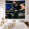 Roman Reigns2 Wall Decor Tapestry Art For Pet Memorial Birthdaywedding Party Backdrop Family Gift