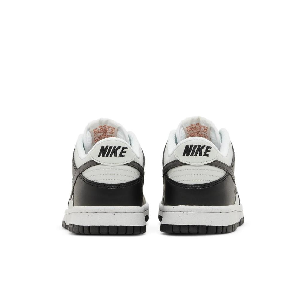 Nike Dunk Low Grade School 'Black Bright Mandarin' (Unisex) Black / Light Silver / Bright Mandarin / Medium Ash Kids' Skateboarding Shoes