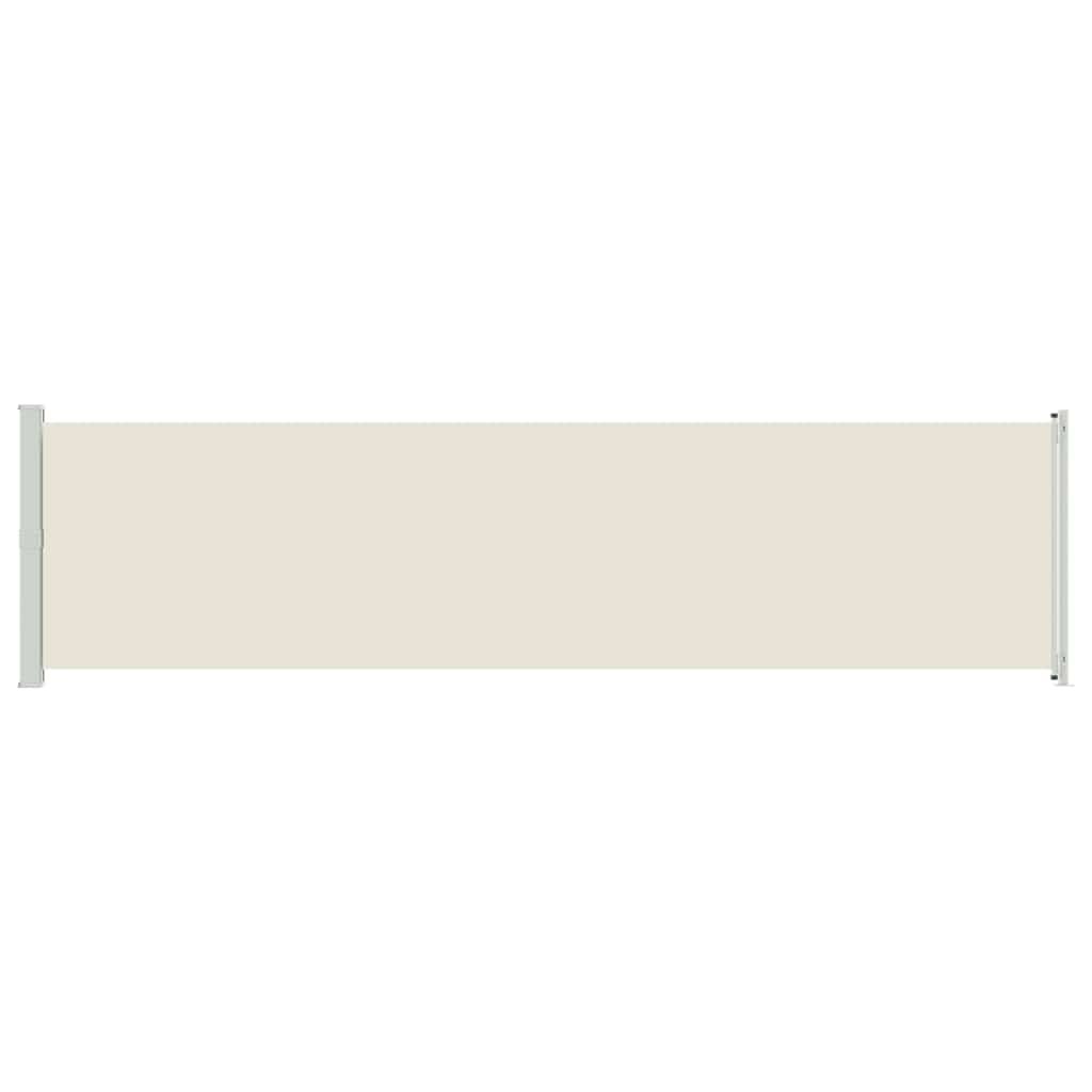 Retractable Side Awning 600x160 cm Cream