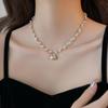 2025 Peanut Pearl Pendant Necklace: Elegant Light Luxury Choker for Women