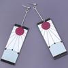 Trumpet Drop Earrings Anime Acrylic Demon Slayer  Blade Of Ghost Earings