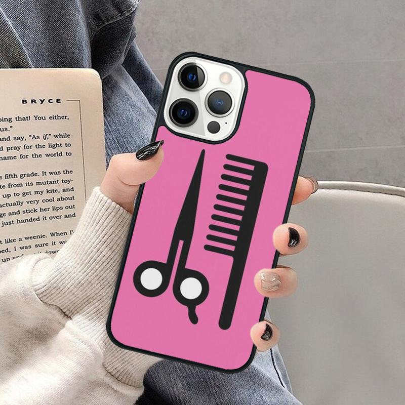 Barber Shop Phone Case for iPhone 17 Air 16 16e 15 Plus for Apple 13 11 12 14 Pro Max Cover coque Shell