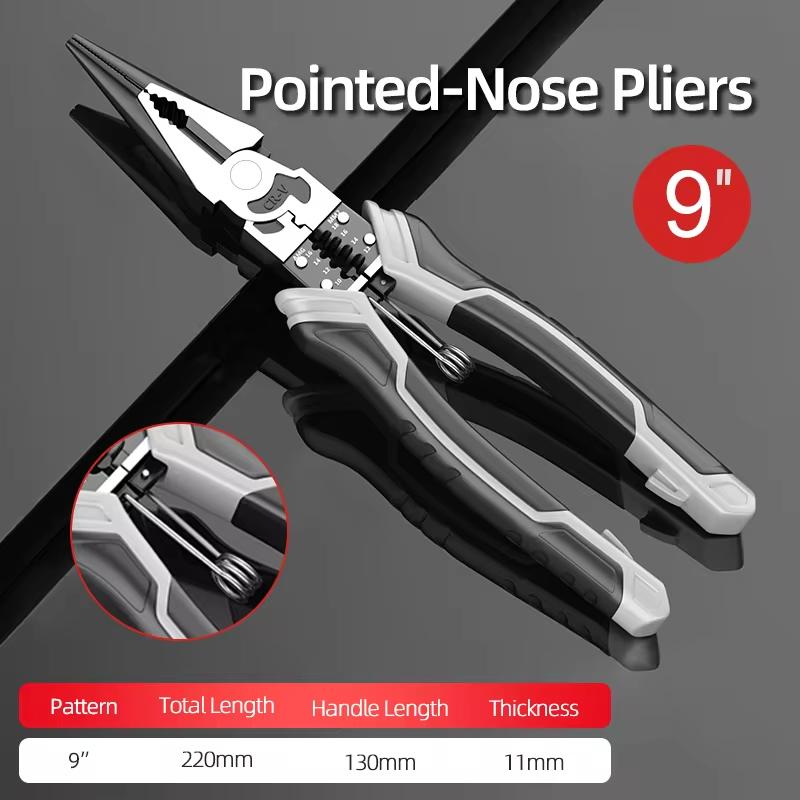 Multifunktionale Universal-Diagonalzange Spitzzange Hardware-Werkzeuge Universal-Drahtschneider Elektriker-Drahtzange