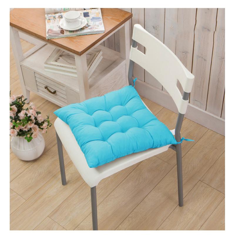 

Подушка для пола, утолщенный стул, офисная маленькая подушка для сиденья, студенческая скамейка в общежитии baby голубой