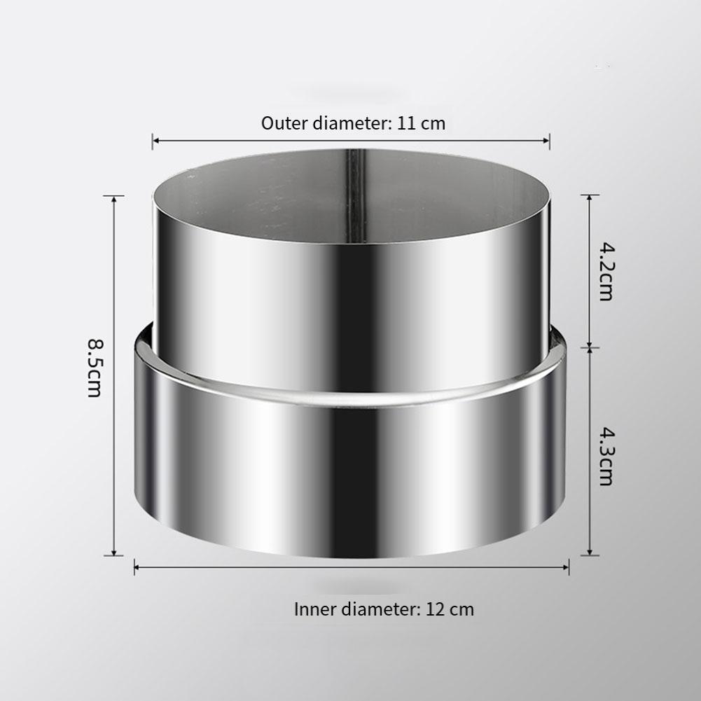 Schornsteinrohr-Reduzierstück Edelstahl Ofenrohr-Komponente zur Durchmesserreduzierung von 120 mm auf 50 mm in Lüftungssystemen