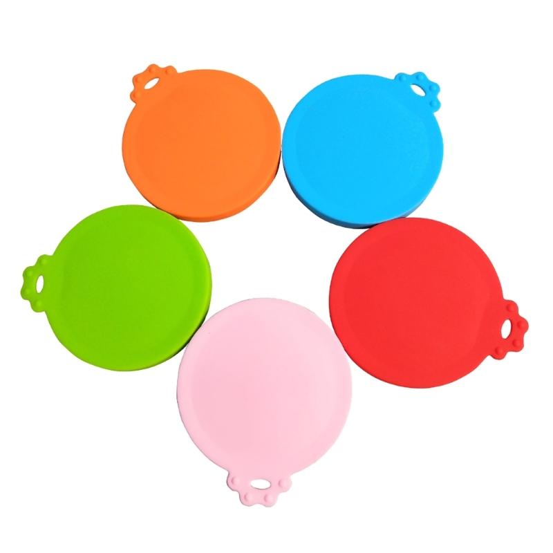 3-in-1 Reusable Silicone Dog Cat Canned Lid Portable Food Sealer Pet Food Cover Fresh Food Cover Cans Pet Accessories