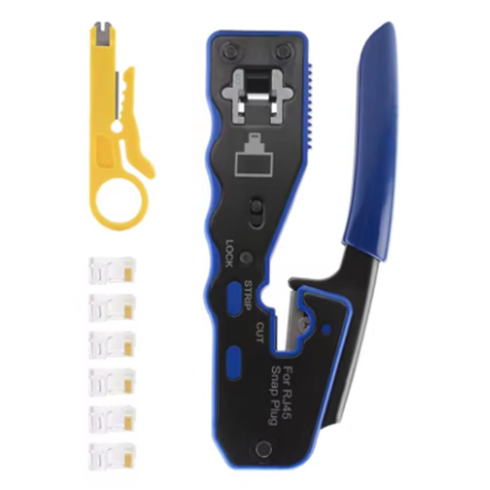 A60ZRJ45 Crimp Tool Multifunctional Network Cable Pliers Piercing And Crimping Pliersmay