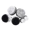 6Pcs Drill Cleaning Brush White Soft Nylon Bristles Wear Resistant Drill Brush Power Scrubber for