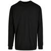 Build Your Brand Unisex Adult Organic Ribbed Cuff Long-Sleeved Sweatshirt