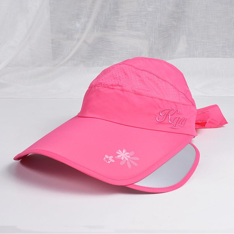 Summer Sun Protection Hat For Women With Wide Brim And Breathable Polyester Fabric Outdoor Sports Accessories