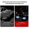 For VW VOLKSWAGEN New For VW Volkswagen Passat CC Lamando Touran Touareg Tiguan Eos Golf Car Door Logo Courtesy Lamp Laser Proje
