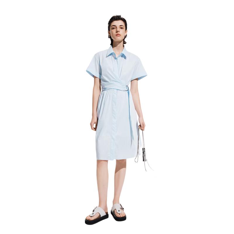 

MO&Co. Asymmetric Shirt Dress XS 155