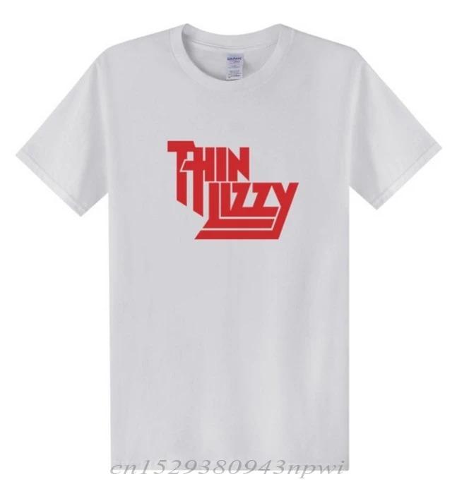 

2024 Heavy Metal Rock Band Thin Lizzy T Shirt Men Tops Music Singer T-shirt Short Sleeve Cotton O-neck Tee Top Clothes 4XL