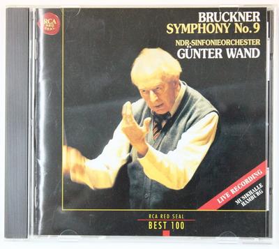 CD WAND (GÜNTHER), BRUCKNER; NORTH GER - Bruckner: Symphony No. 9  Japan ObiClassical Used