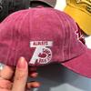 Retro Embroidery Letter Baseball Cap For Men Women Washed Cotton Outdoor Sport Sun Hats Unisex Snapback Dad Trucker Hip Hop Caps