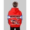 Spring Hoodies Truck Tractor 3D Print Streetwear Boy Girl Fashion Sweatshirts Oversized Hoodie Kids Pullovers Children Tracksuit