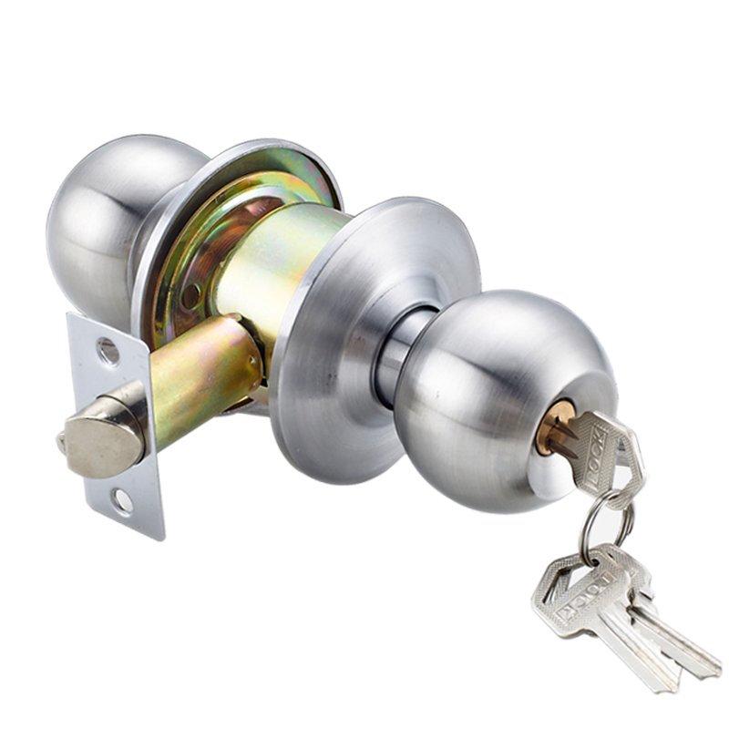 Stainless Steel Spherical Door Knob Lock