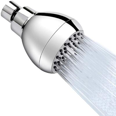 Hochdruck-Duschkopf, 3-Zoll-Wandmontage-Badezimmer-Anti-Leck-Duschkopf mit verstellbarem, drehbarem Messing-Kugelgelenk