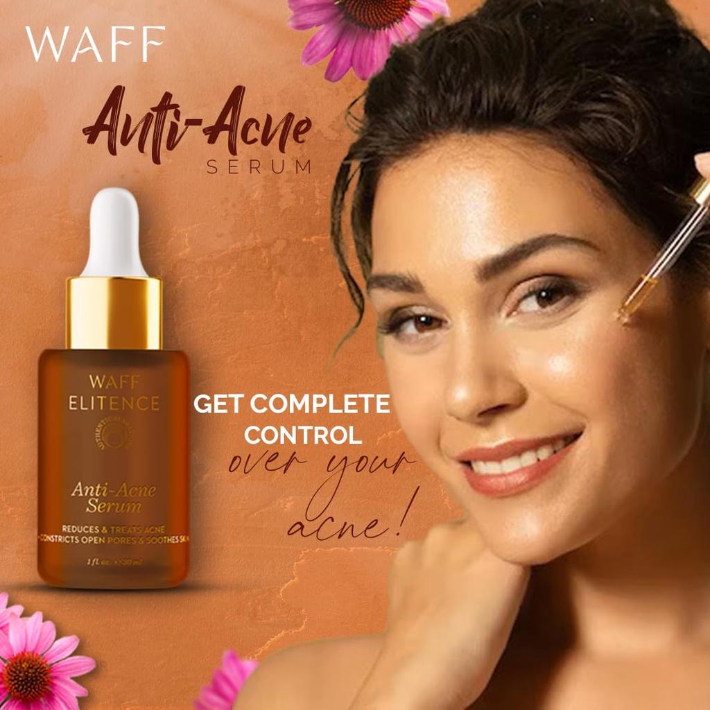 Anti-Acne Face Serum For Women & Girls Hydrating Formula, Vegan, Artificial Fragrance-Free, Deeply nourishes and moisturizes Glowing Skin 30ml