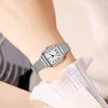 Small Square Plate Student Watch Simple High-End Steel Belt Quartz Watch Women'S Waterproof Guangzhou Watch