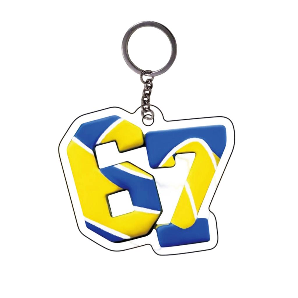 2D Acrylic Flat Bag Decoration Pendant