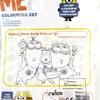 Minions [M8324] - Set coloriage poster 'Minions' (21x19 cm)