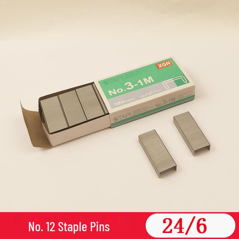 Compact Transparent Stapler No. 12 for Students