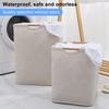 Laundry Basket Medium Size Laundry Hamper Storage Basket With Bamboo Handle Foldable Design Large Capacity Laundry Container