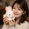 Soft Plush Rabbit Plush Doll Simulation Design Bunny Doll Doll Toy Simulation Toy  For Children