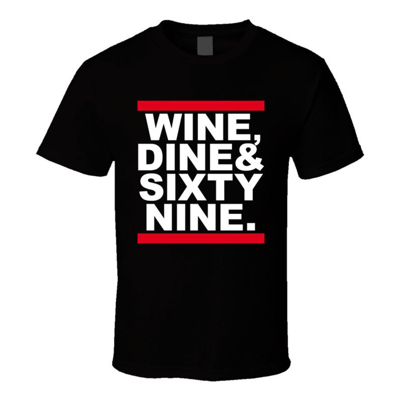 T-shirt blague dr?le de vin et de d?ner S
