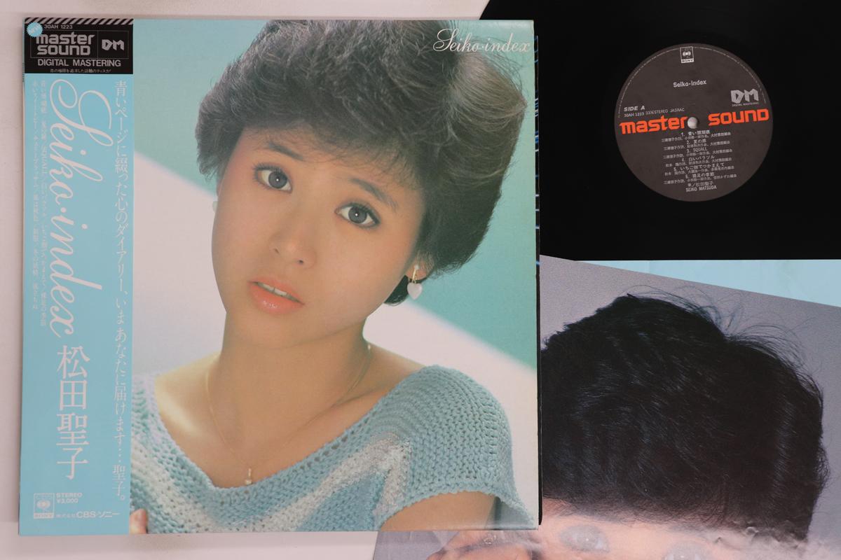 

LP Пластинка SEIKO MATSUDA - Seiko Index (- Мастер Звука) 30AH1223 CBS SONY 1982 Япония Оби Японская Поп/Рок Б/У