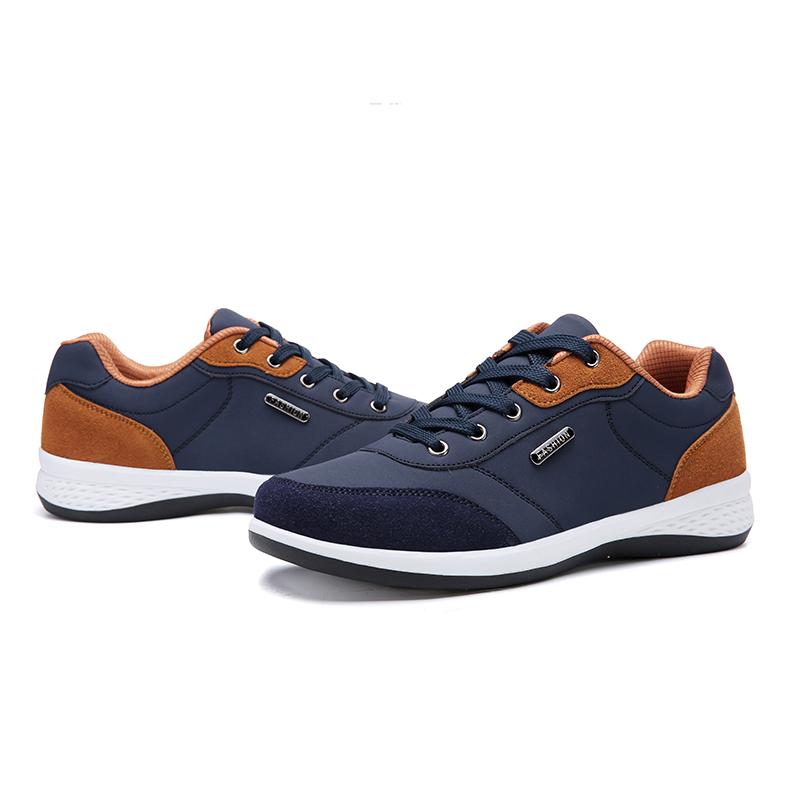Spring Men's Shoes Fashion Casual Outdoor Sports Running Blue Sneakers Breathable For Men Non-Slip Walking Tennis Size39-46