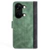 Wallet Shell for OnePlus Ace 2V/Nord 3 5G PU Leather Phone Cover Dual-color Splicing Stand Case