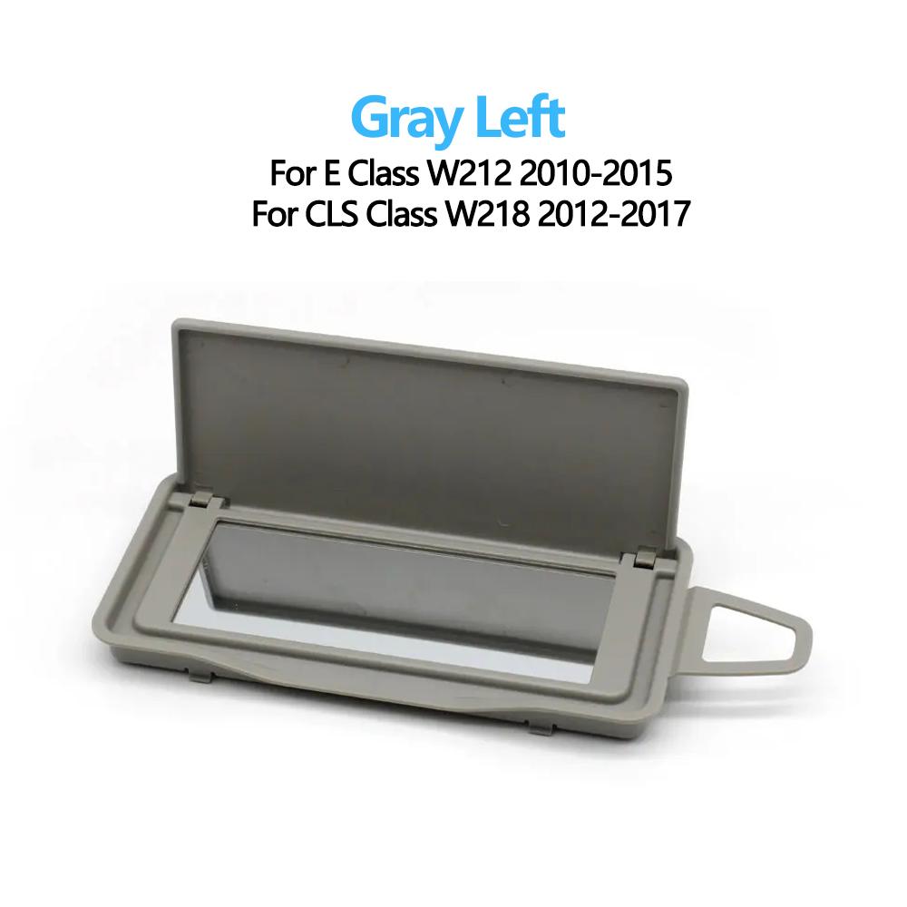 W212 W218 Car Sun Shade Visor Mirror Makeup Cosmetic Mirror Cover For Mercedes BENZ E CLS Class E200 E260 E300 E400 2128108100