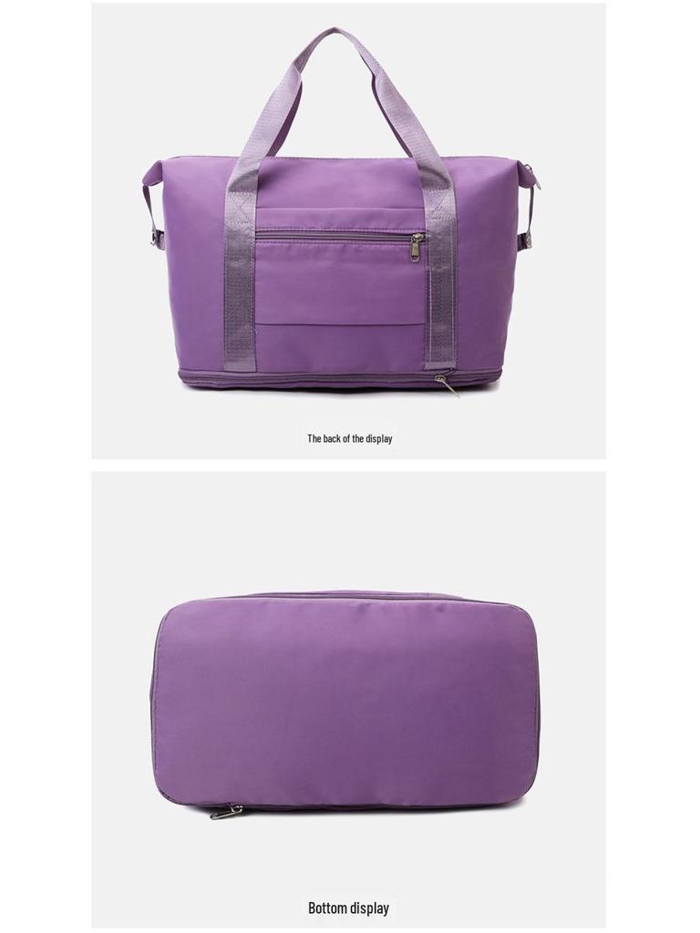 Waterproof Double-Layer Gym Bag with Wet/Dry Separation – Ideal for Travel and Sports