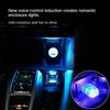 Car LED USB Neon Ambient Light – RGB Mini Colorful Atmosphere Lamp for Car Interior (Portable Night Light Accessory)