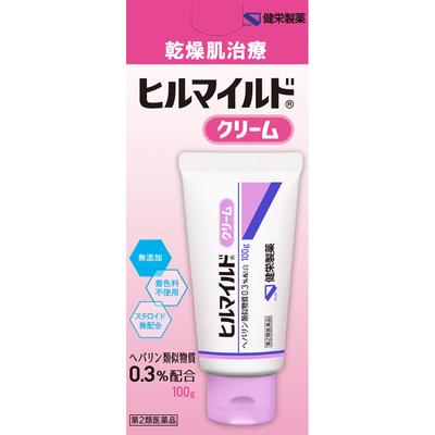 Ken-Ei Pharmaceutical Hill Mild Cream 100g Nicht-steroidale Indikationen: Rauhe Hände und Finger; Keratose der Ellbogen, Knie, Fersen und Knöchel; bricht auf