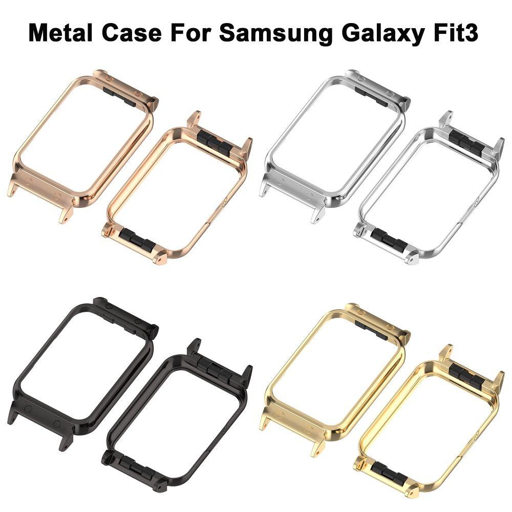 

Металлический ремешок-адаптер, защитная рамка, новый металлический чехол для Samsung Galaxy Fit3