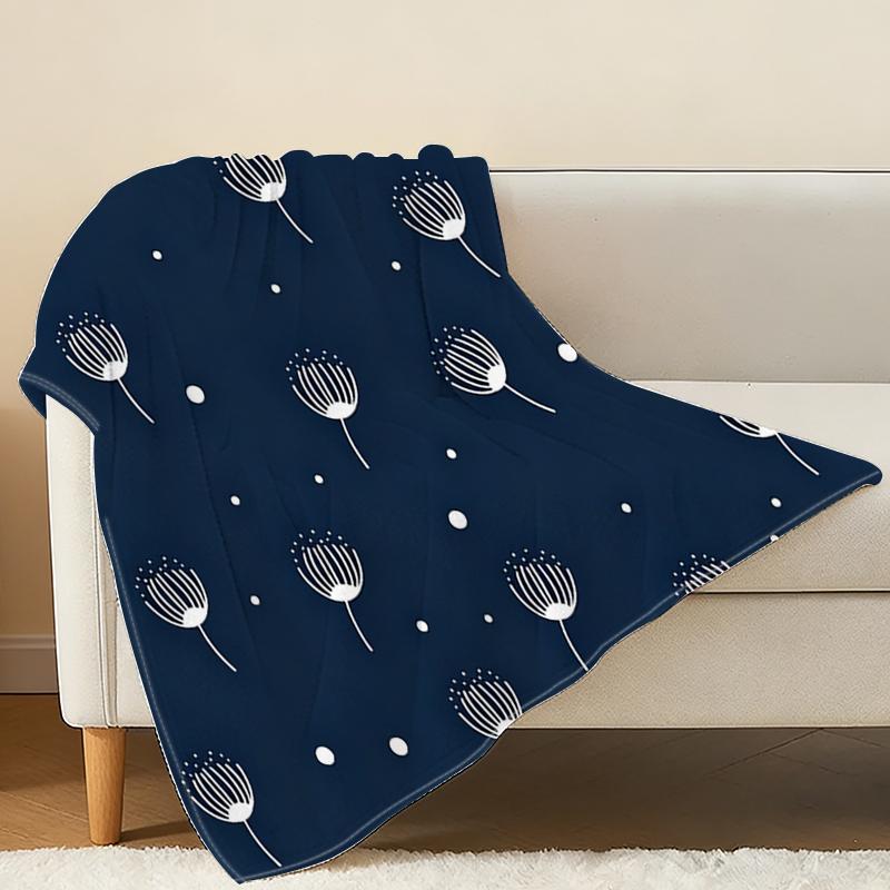 Flannel Fleece Blanket High-Density Soft & Breathable Fall Winter Warm Throw, Multi-Use for Couch Bed Office Nap Shawl, Christmas Halloween
