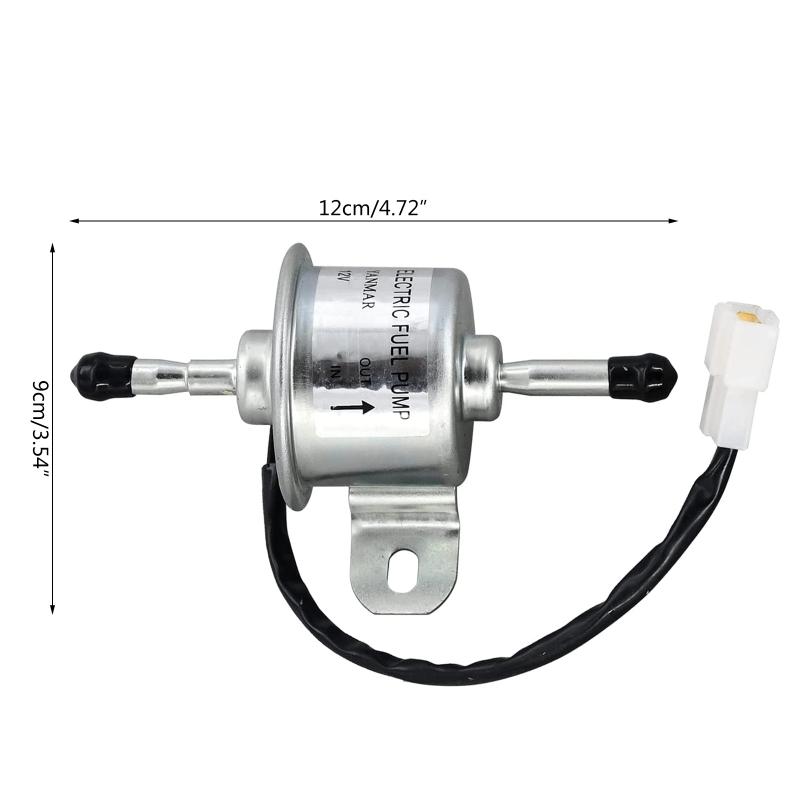 Kraftstoffpumpe 129612-52100 12 V für Yan-mar 4TNV88 3TNV88 Hita-chi Minibagger Aluminiumlegierungspumpe