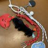 Clockwork Puppy Plush Doll Miu Windbreaker Bag Ping Pong Car Pendant Cartoon Access Control Cover Keychain Pendant