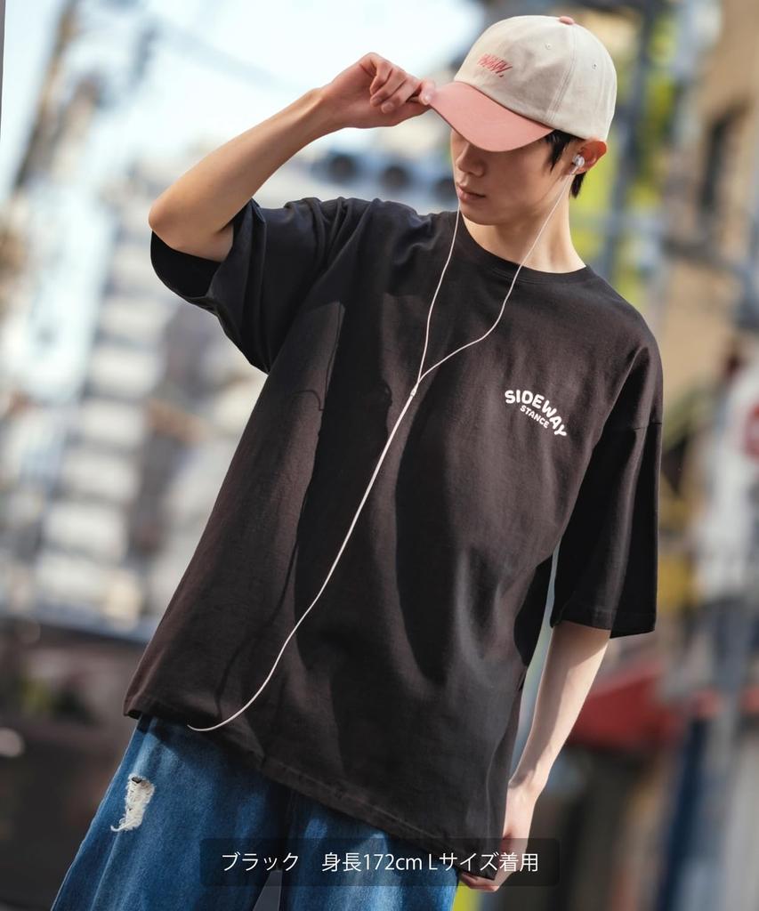 IMPROMES Casual SIDEWAYSTANCE Short Sleeve Game Print T-Shirt, Men's, Black