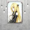ecchi to love ru manga Retro Vintage Tin Sign Poster Decorative Plaque Metal Plate Wall Decor