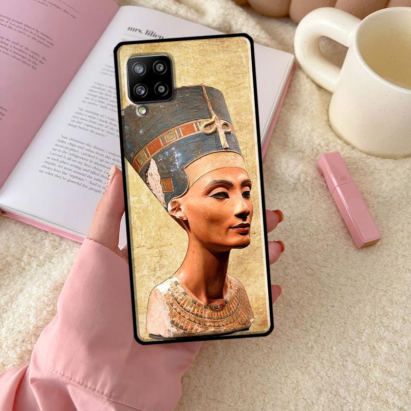 Egypt Nefertiti Ankh For Samsung Galaxy A56 A54 A34 A14 A06 A16 A26 A36 A12 A32 A52 A13 A33 A53 A15 A35 A55 Case