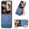 For Magsafe Leather Shockproof Magnetic Cover For Motorola Razr Ultra 2025 Razr + 2024 Razr 60 50 Ultra Wireless Charging Matte Cover