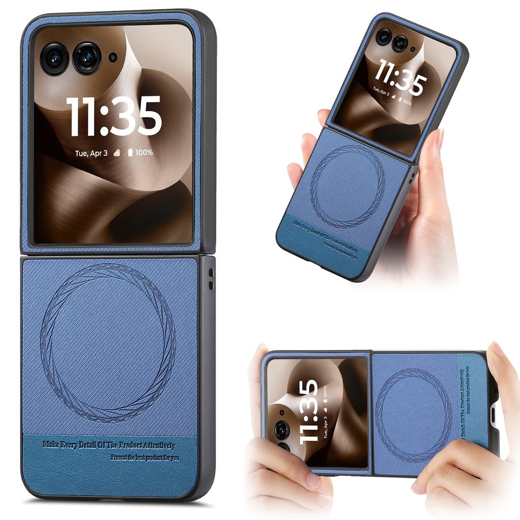 For Magsafe Leather Shockproof Magnetic Cover For Motorola Razr Ultra 2025 Razr + 2024 Razr 60 50 Ultra Wireless Charging Matte Cover