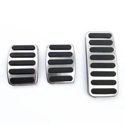 Stainless Car Accelerator Oil Pedal Brake Pedal Clucth Pedal Cover for Suzuki Vitara SX4 S-Cross Scross 2015 2016 2017 2018